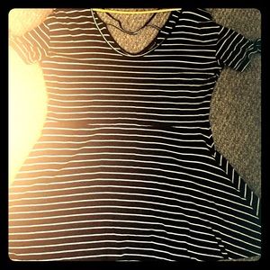 Black and white dress